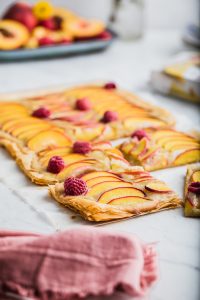 peach galette