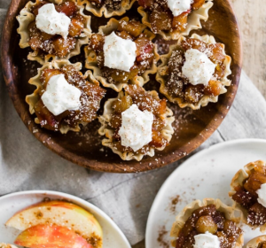 Vanilla Bean Apple Pie Bites