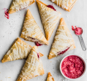 best of 2019 - raspberry phyllo turnovers