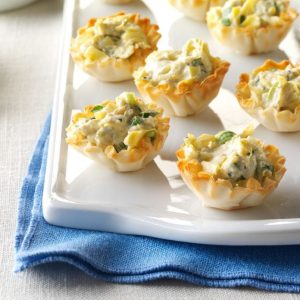 artichoke phyllo cups - 10 spring side dishes