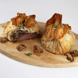 individual phyllo beef wellginton