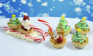 phyllo gingerbread santa